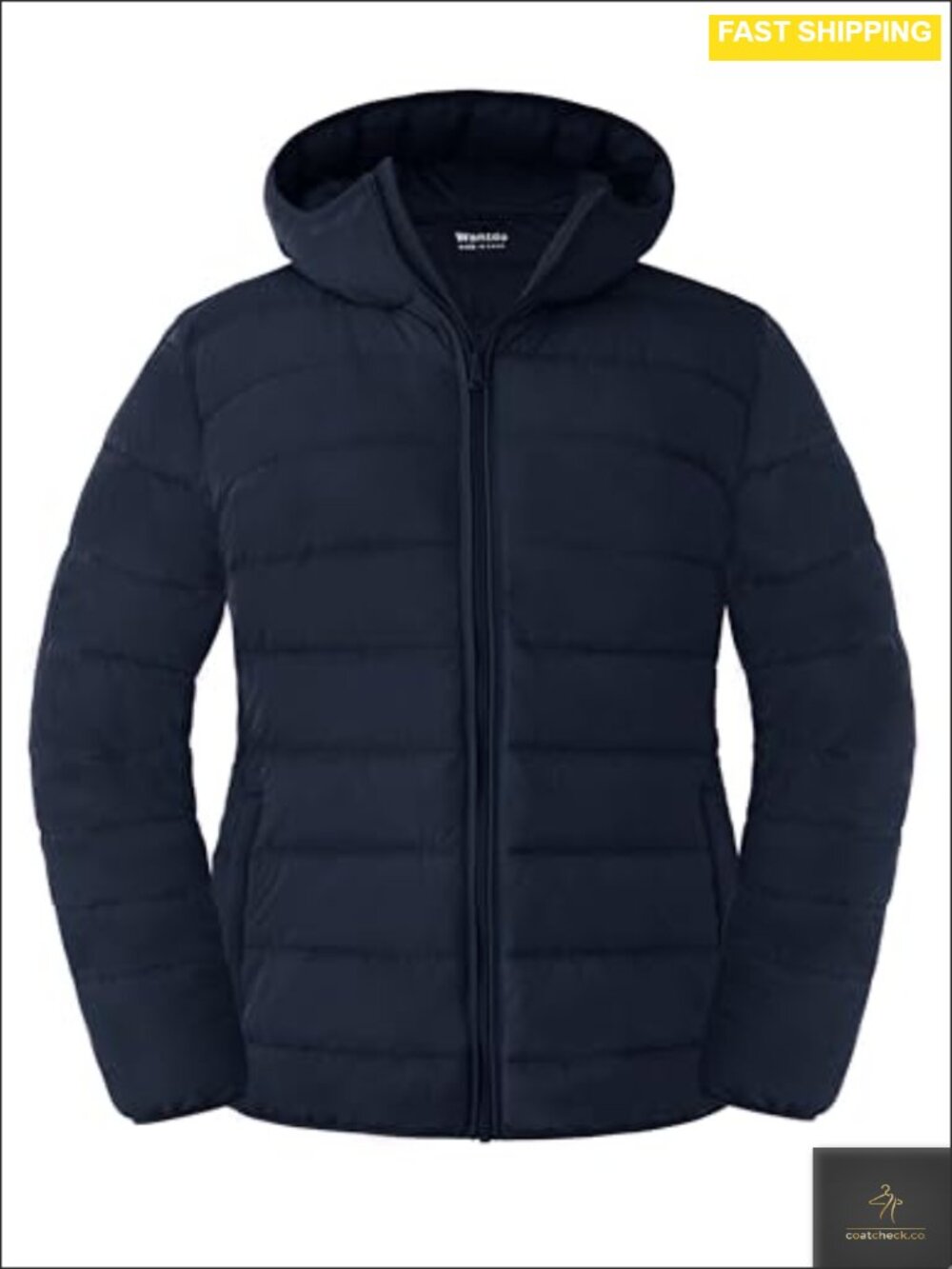 Women's Plus Size Quilted Puffer Jacket Hooded Packable Recycled